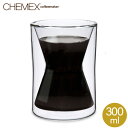 \店内、モール内最安挑戦中/ ケメックス Chemex ダブルウォール コーヒーマグ 300mL MG-X グラス 二重構造 コーヒーカップ ガラス コーヒー 紅茶 お茶 耐熱 おしゃれ