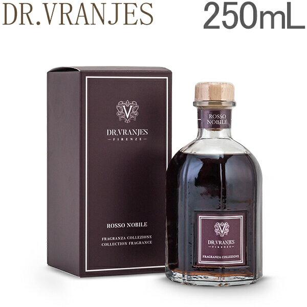 hbg[EjGX b\ b\m[r 250mL [ tOX fBt[U[ Dr.Vranjes b\Em[r Rosso Nobile Diffuser [h  NX}X ̓ ysz