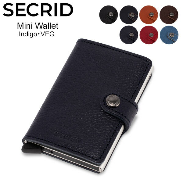 セクリッド シークリッド Secrid ミニウォレット Mini Wallet インディゴ Indigo 87182152880 財布 レザー カードケース パスケース 革 キャッシュレス ファッション