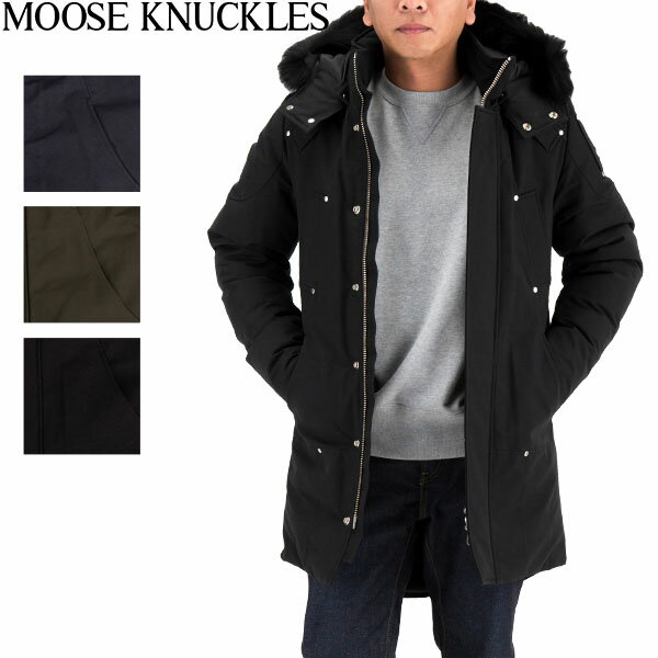 ムースナックルズ MOOSE KNUCKLES MK4661MP ダウンコート STIRLING PARKA メンズ ジャケット アウター スターリング パーカー フード付き