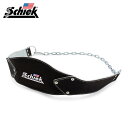 シーク Schiek ディッピングベルト Model B5008 レザー ディップス ベルト ブラック Dip Belt 筋トレ 懸垂 チンニング リフティング