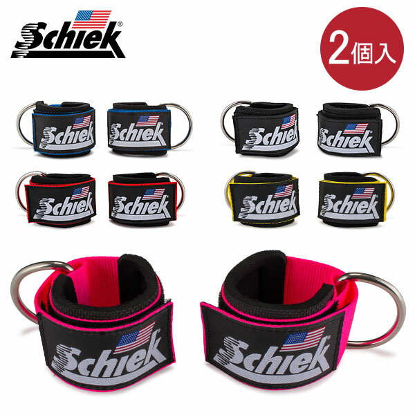 シーク Schiek アンクルストラップ 左右1組セット Model 1700 ケーブルマシン トレーニング 筋トレ ウエイトトレーニング Ankle Straps