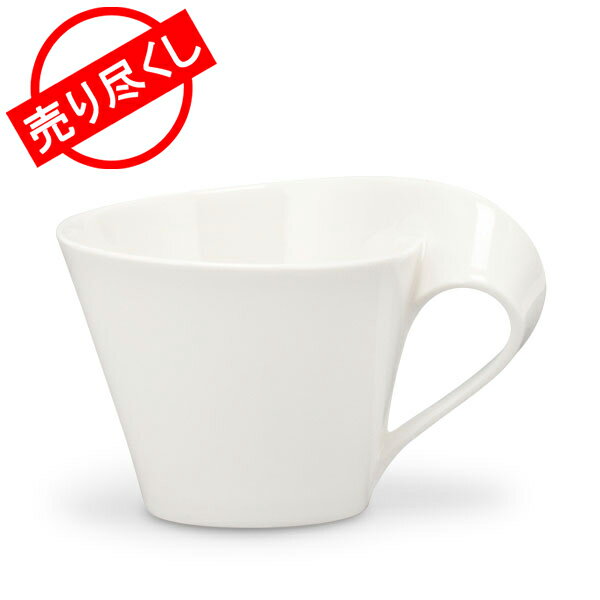 売り尽くし Villeroy & Boch ビレロイ&ボッホ New Wave ニューウェイブ NewWaveCaffe Cappucino Cup 8 1/2 oz ニューウェイブ カフェ カプチーノカップ white ホワイト 1024841330のサムネイル
