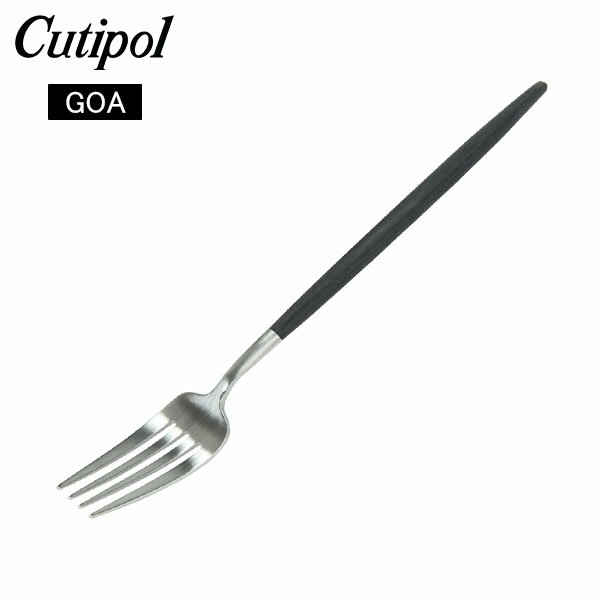 Cutipol クチポール GOA ゴア Dessert fork デザートフォーク Black ブラック カトラリー 5609881940907 GO07