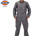 在庫限り Dickies ディッキーズ デラックスカバーオール 48799 つなぎ 長袖 メンズ 作業着 大きいサイズ Long Sleeve Deluxe B...