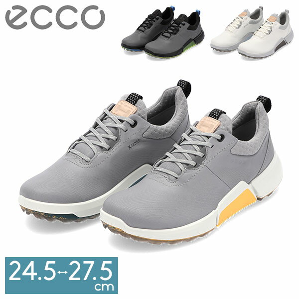 楽天CampHolicエコー ECCO ゴルフシューズ スニーカー Ecco M Golf Biom H4 メンズ 靴 レザー 革 ゴルフ ランニング ウォーキング ジム 108204 10820401