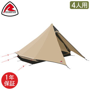 ローベンス Robens テント フェアバンクス 4人用 アウトバック シリーズ 130143 Tents Fairbanks キャンプ アウトドア 大型 ティピー