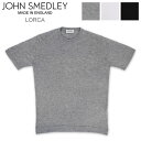 ジョンスメドレー Tシャツ メンズ ジョンスメドレー John Smedley Tシャツ 半袖 ロルカ LORCA MEN Crew Neck メンズ 無地 上品 シンプル カットソー クルーネック 半袖ニット