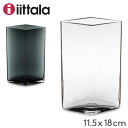 イッタラ Iittala ルーツ ベース Ruutu Vase 花瓶 11.5×18cm 1015 インテリア ガラス 北欧 フィンランド シンプル おしゃれ
