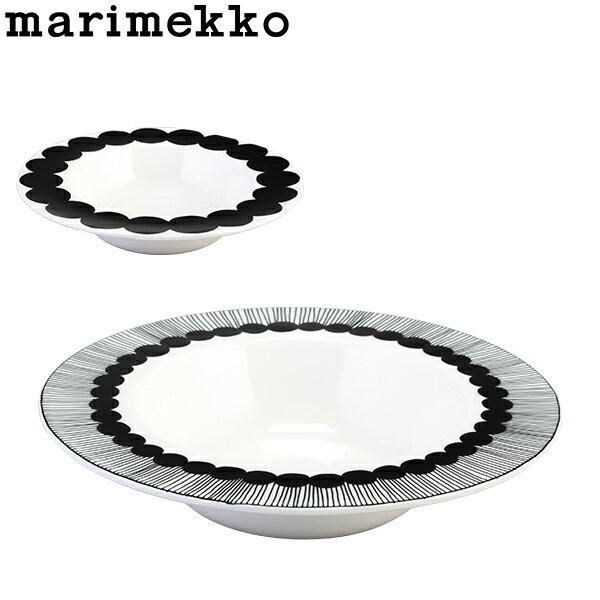 マリメッコ Marimekko ディーププレート 20cm 皿 シイルトラプータルハ / ラシィマット Oiva / Siirtolapuutarha Rasymatto 食器 お皿