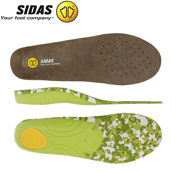 シダス Sidas インソール アウトドア 3D 310891000 衝撃吸収 通気性 登山 ハイキング Outdoor 3D 中敷き シューズアクセサリー メ...