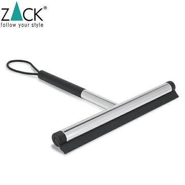 ザック ZACK バスルームスクイージー ハンディワイパー JAZ 40082 Bathroom Squeegee Stainless 掃除用 浴室用 スクイージー ステンレス [glv15] あす楽