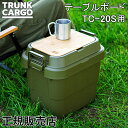 トランクカーゴ RISU TC-20S用 テーブルボード 20S 天板 収納ボックス GHON179 アウトドア キャンプ フタ付き 竹 バンブー 丈夫 屋外 ...