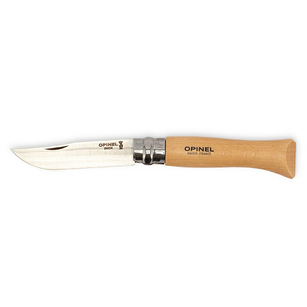 【お盆もあす楽】オピネル Opinel アウトドアナイフ No.9 ステンレススチール 9cm 折りたたみナイフ 1083 N°09 inox キャンプ 魚釣り 登山 あす楽通販格安セール情報 楽天 通販
