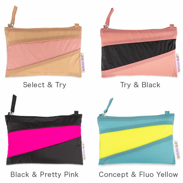 売り尽くしスーザン ベル Susan Bijl ポーチ Sサイズ Process プロセス サコッシュ ショルダーバッグ ナイロン おしゃれ The New Pouch ファッション 夏休み