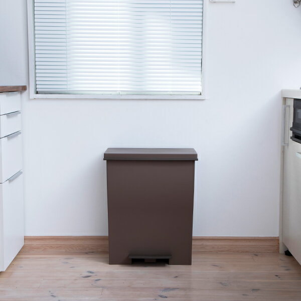 ゴミ箱 2個セット I'm D アイムディー kcud クード ワイドペダルペール 39L おしゃれ キッチン ふた付き 分別 シンプル ダストボックス ごみ箱 スリム 3分別 インテリア キャスター付 45リットル袋可 日本製 KUDWD 岩谷マテリアル [2]