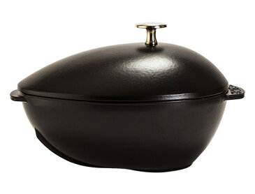 [全品最大15%OFFクーポン]ストウブ 鍋 Staub 鍋 ムールポット ノブ付き 40509-494-0 / 1102523 ブラック Mur pot Black ムール貝 [glv15]