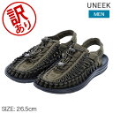 キーン KEEN サンダル ユニーク メンズ スポーツサンダル オープンエアスニーカー UNEEK Mens スニーカー スポサン シューズ アウトドアアウトレット