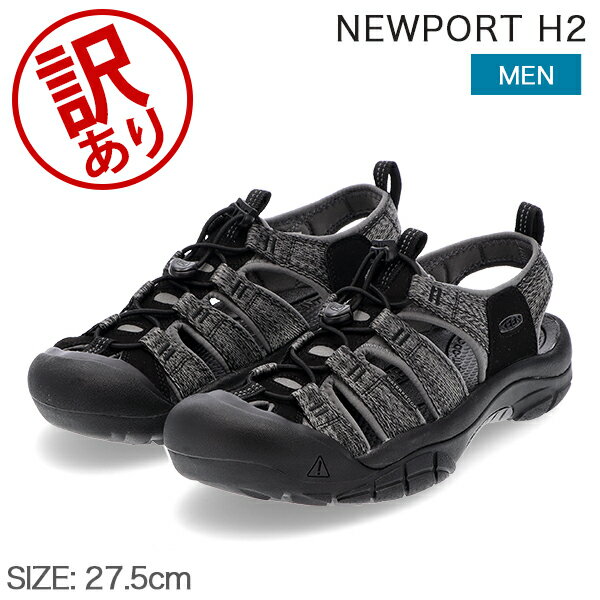 ＼マラソン期間ポイントUP／ 【訳あり】キーン Keen サンダル スポーツサンダル ウォーターフロント ニューポート H2 メンズ WATERFRONT NEWPORT H2 スニーカー スポサン シューズアウトレット