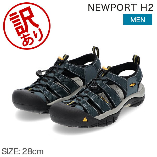 ＼土日限定ポイントUP中／ 【訳あり】キーン Keen サンダル スポーツサンダル ウォーターフロント ニューポート H2 メンズ WATERFRONT NEWPORT H2 スニーカー スポサン シューズアウトレット