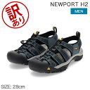 【訳あり】キーン Keen サンダル スポーツサンダル ウォーターフロント ニューポート H2 メンズ WATERFRONT NEWPORT H2 スニーカー スポサン シューズアウトレット