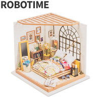 DG107 Robotime ミニチュアハウス ドールハウス ベッドルーム ロボタイム DIY Mini House Alices Dreamy Bedroom おもちゃ 組み立てキット