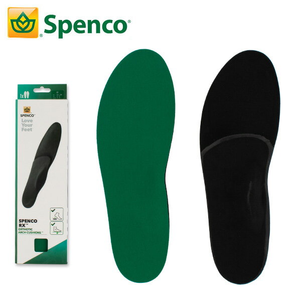 スペンコ Spenco インソール 衝撃吸収 スペンコRX アーチクッション 中敷 中敷き 土踏まず サポート ミューラージャパン SPENCO RX ARCH CUSHIONS 靴 シューズ 男女兼用