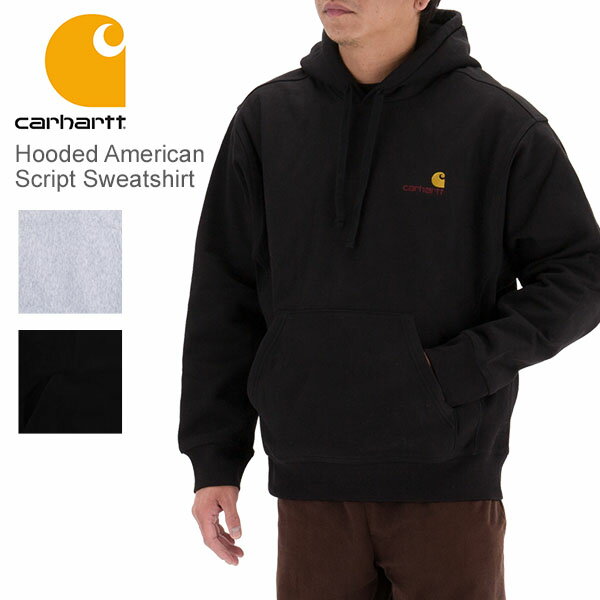 カーハート Carhartt パーカー Hooded American ScriptSweatshirt WIP フーデッド アメリカン スクリプト スウェットシャツ メンズ I028279 秋物