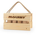 モルック MOLKKY 玩具 アウトドアスポーツ おもちゃ モルック Molkky Finnish Wooded ゲーム スキットル 木製 外遊び レジャー 2