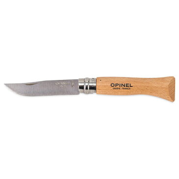 オピネル Opinel アウトドアナイフ No.6 ステンレススチール 01159 Traditional Inox N°06 折りたたみナイフ キャンプ 魚釣り 登山 夏休み