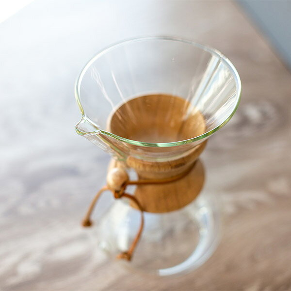 ＼マラソン期間P10倍／ Chemex ケメックス コーヒーメーカー マシンメイド 6カップ用 ドリップ式 CM-6A