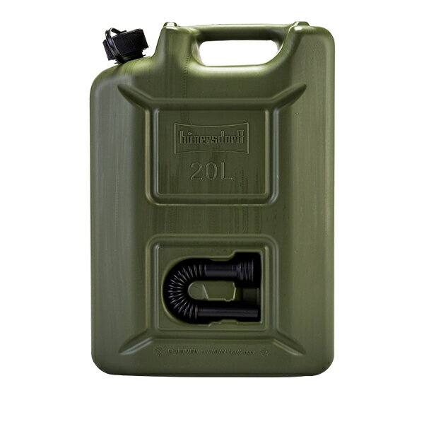 【お盆もあす楽】燃料タンク ヒューナースドルフ Hunersdorff ポリタンク フューエルカンプロ 20L ウォータータンク 8020 燃料 灯油 タンク キャニスター キャンプ あす楽通販格安セール情報 楽天 通販