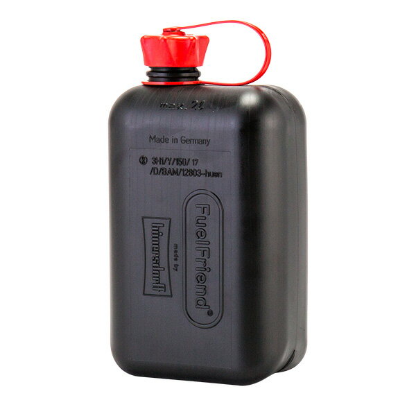 【お盆もあす楽】燃料タンク ヒューナースドルフ Hunersdorff ポリタンク フューエルフレンド 2L ウォータータンク 815710 ブラック Black 燃料 灯油 タンク キャニスター あす楽通販格安セール情報 楽天 通販