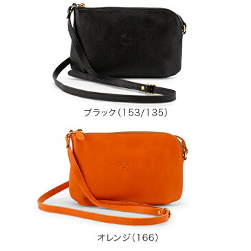 【5％還元】【あす楽】イルビゾンテ il bisonte ショルダーバッグ レディース a2456 p borsa a tracolla レザー 革 ハンドバッグ 斜め掛け ポシェット ブランド