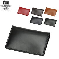 ホワイトハウスコックス カードケース Whitehouse Cox Card Case S7412 名刺入れ ブライドルレザー メンズ ギフト プレゼント ファッション