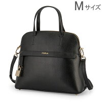 フルラ バッグ Furla ショルダーバッグ ハンドバッグ パイパー Mサイズ 2WAYバッグ FPI BAQNFPI PIPER M DOME レディース レザー かばん 鞄 斜めがけ ハンドバッグ Nero ブラック