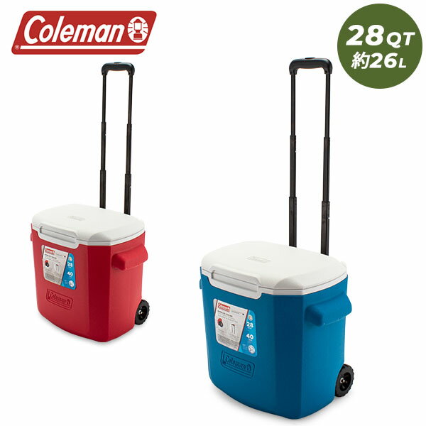 コールマン Coleman クーラーボックス 28QT PERFORMANCE WHEELED COOLER パフォーマンス ホイール クーラー 約26L 300000366 夏休み