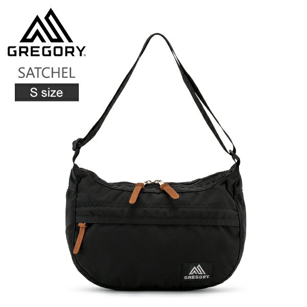 グレゴリー ＼今ならポイントUP中／ グレゴリー Gregory サッチェル ショルダーバッグ Sサイズ SATCHEL 65344 ブラック BLACK メンズ レディース 通勤 通学 ナイロン ファッション