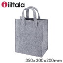 イッタラ iittala メノ ホームバッグ 350×300×200mm フェルトバッグ 1009441 / 6428501303200 グレー Meno Home Bag Grey Felt 収納 便利 インテリア 北欧 ファッション