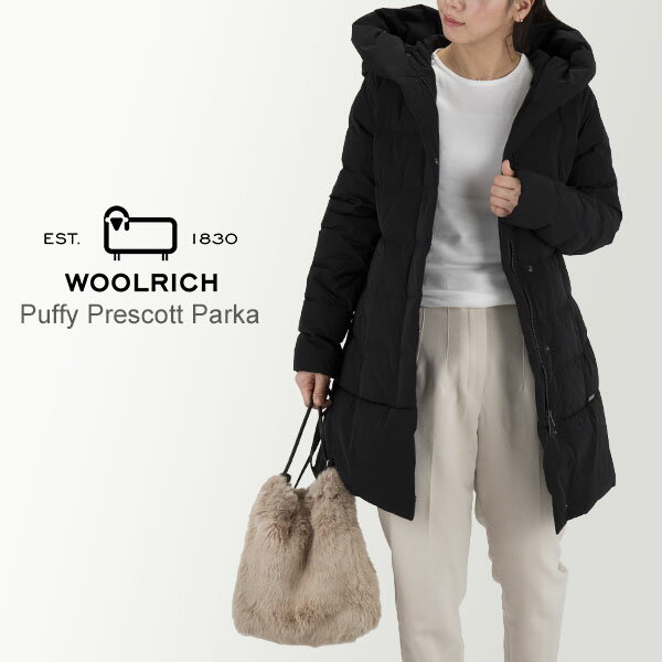 ウールリッチ WOOLRICH ダウンコート レディース ダウンジャケット アウター CFWWOU0512FRUT0573 PuffyPrescottParka フード きれいめ 軽い