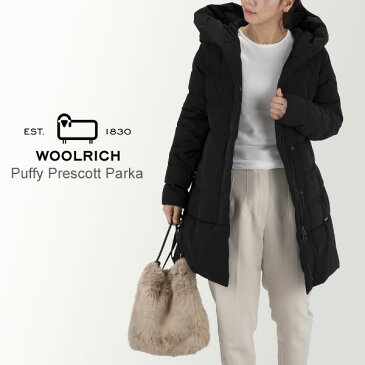 ウールリッチ WOOLRICH ダウンコート レディース ダウンジャケット アウター CFWWOU0512FRUT0573 PuffyPrescottParka フード きれいめ 軽い