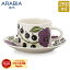 ֥ӥ Arabia ѥƥå ѡץ åס 280mL   Paratiisi Purple Cup & Saucer ҡå ̲ ե £ʪפ򸫤