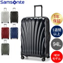 サムソナイト Samsonite C-LITE シーライト コスモライト スピナー 75cm 軽量 4輪 スーツケース 94L 122861 Spinner 75 キャリーバッグ