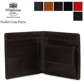 ホワイトハウスコックス 二つ折り財布 財布 Whitehouse Cox Wallet Coin Purse S7532 ブライドルレザー メンズ ギフト プレゼント キャッシュレス ファッション