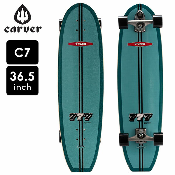 カーバー スケートボード Carver Skateboards スケボー C7 コンプリート 36.5インチ タイラー 777 Tyler 777 C1013011068 サーフスケートのサムネイル