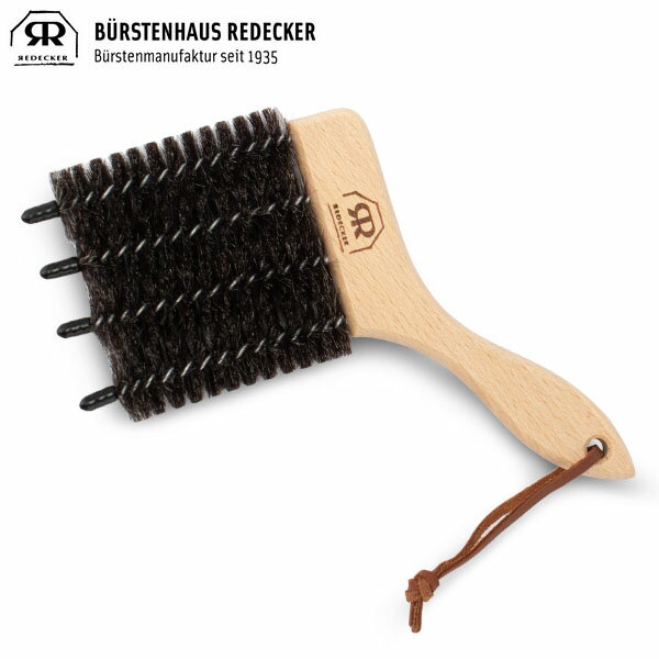 Redecker レデッカー Jalousieburste mit 4 Ziegenhaarburstenraupen ブラインドブラシ 510504 Blind Brush