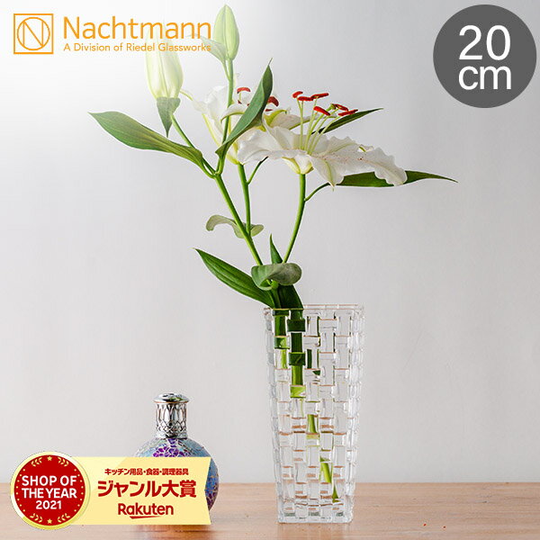 Nachtmann ナハトマン Dancing Stars Bossa Nova ダンシングスター ボサノバ 82088 ベース （花瓶） 20cm