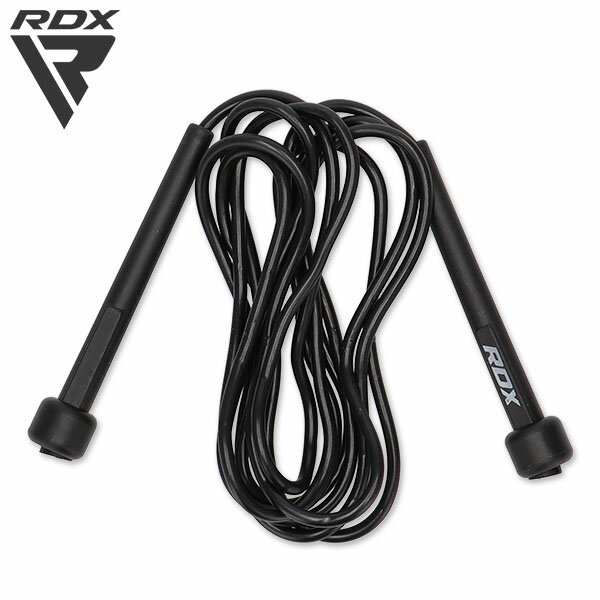 アールディーエックス RDX 縄跳び なわとび ジャンプロープ ボクシング キックボクシング 格闘技 MMA BLACK JUMPING ROPE ムエタイ 練習