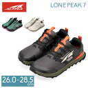 ＼GW期間ポイント5倍／ アルトラ ALTRA トレイルランニングシューズ ローンピーク 7 メンズ MEN 039 S LONE PEAK 7 トレラン ハイキング ゼロドロップ 登山 男性