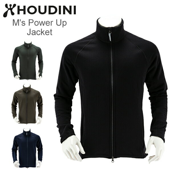 ＼まとめ買いで最大10%OFF／ フーディニ Houdini フリース パワーアップジャケット M's Power Up Jacket 225974 フリースジャケット 暖かい メンズ 着心地